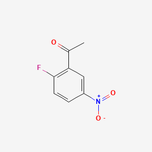 Chemical structure of 2'-Fluoro-5'-nitroacetophenone