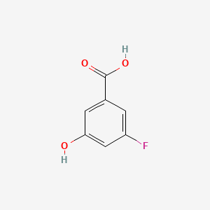 Chemical structure of 3-Fluoro-5-hydroxybenzoic acid