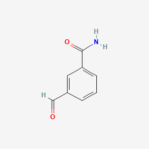 Chemical structure of 3-Formylbenzamide