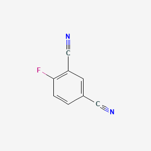 Chemical structure of 4-Fluoroisophthalonitrile