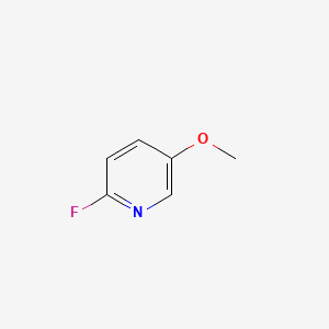 Chemical structure of 2-Fluoro-5-methoxypyridine
