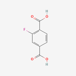Chemical structure of 2-Fluoroterephthalic acid