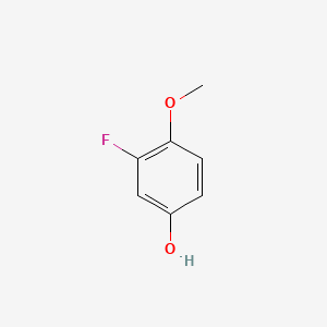 Chemical structure of 3-Fluoro-4-methoxyphenol