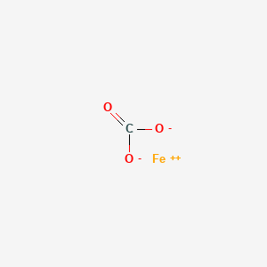 Chemical structure of Ferrous carbonate