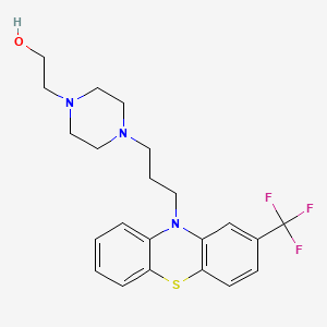 Chemical structure of Fluphenazine