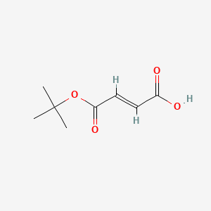 Chemical structure of Fumaric acid tert-butyl ester