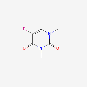 Chemical structure of 5-Fluoro-1,3-dimethyluracil