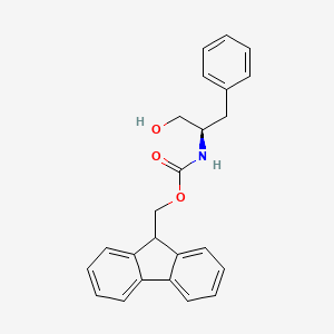 Chemical structure of Fmoc-D-Phenylalaninol