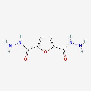 Chemical structure of furan-2,5-dicarbohydrazide