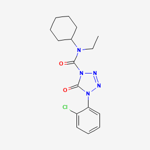 Chemical structure of Fentrazamide
