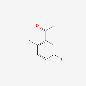 Chemical structure of 5′-Fluoro-2′-methylacetophenone