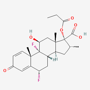 Chemical structure of Fluticasone 17β-Carboxylic Acid Propionate