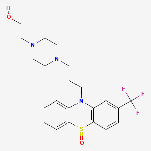 Chemical structure of Fluphenazine Sulfoxide
