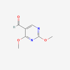 Chemical structure of 5-Formyl-2,4-dimethoxypyrimidine