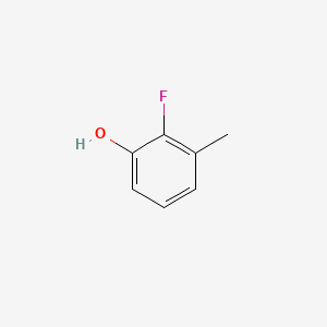 Chemical structure of 2-Fluoro-3-methylphenol