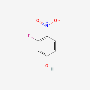 Chemical structure of 3-Fluoro-4-nitrophenol