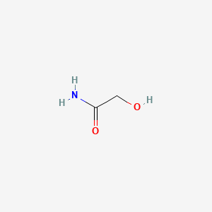 Chemical structure of Glycolamide