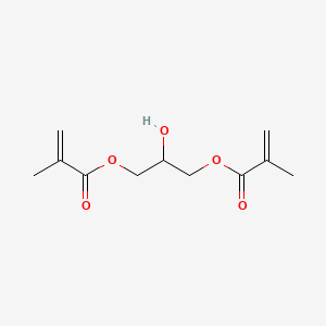 Chemical structure of Glycerol 1,3-dimethacrylate
