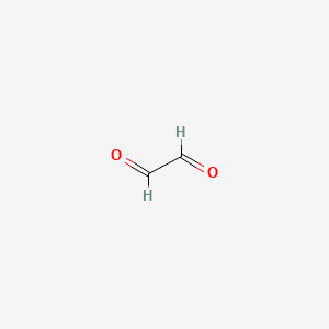 Chemical structure of Glyoxal