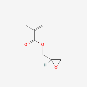 Chemical structure of Glycidyl methacrylate