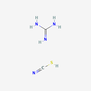Chemical structure of Guandine thiocyanate
