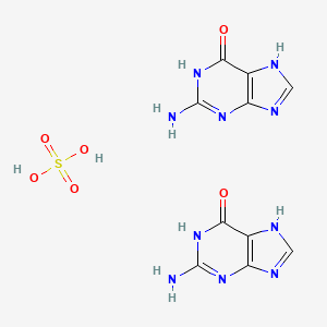 Chemical structure of Guanine Sulfate