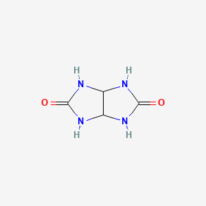 Chemical structure of Glycoluril