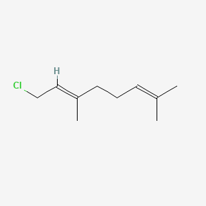 Chemical structure of Neryl chloride