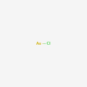 Chemical structure of Gold chloride