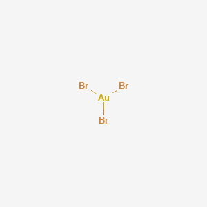 Chemical structure of Gold tribromide
