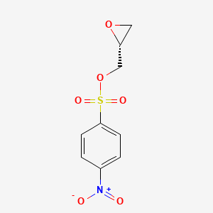 Chemical structure of Glycidyl (R)-(-)-4-nitrobenzenesulfonate