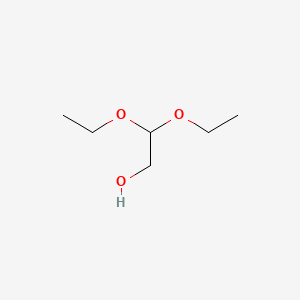 Chemical structure of Glycolaldehyde diethyl acetal
