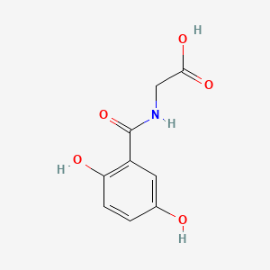 Chemical structure of Gentisuric Acid