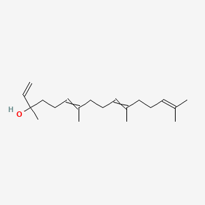 Chemical structure of Geranyl-linalool (mixture of isomers)