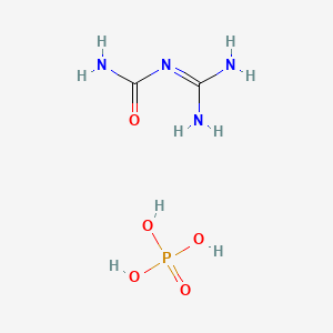 Chemical structure of Guanylurea Phosphate