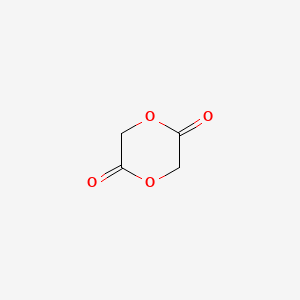 Chemical structure of Glycolide