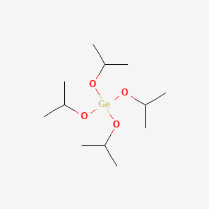 Chemical structure of Germanium(IV) isopropoxide