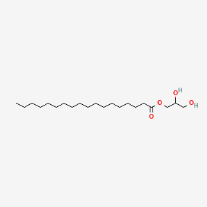 Chemical structure of Monostearin
