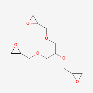 Chemical structure of Glycerol triglycidyl ether