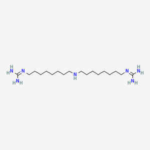 Chemical structure of Guazatine acetate salt