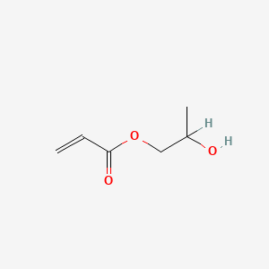 Chemical structure of 2-Hydroxypropyl acrylate