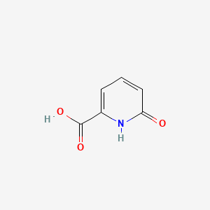 Chemical structure of 6-Hydroxypicolinic acid