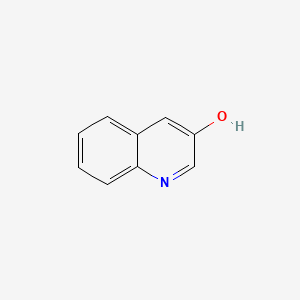 Chemical structure of 3-Hydroxyquinoline