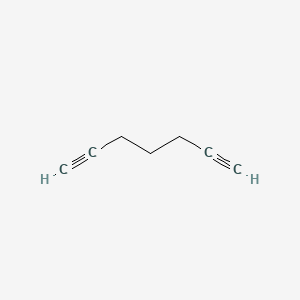 Chemical structure of 1,6-Heptadiyne