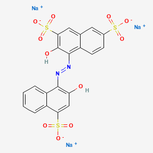 Chemical structure of Hydroxynaphthol blue