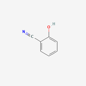Chemical structure of 2-Hydroxybenzonitrile