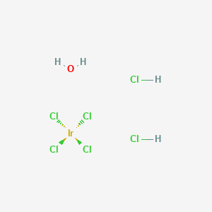 Chemical structure of Hexachloroiridium Acid Solution