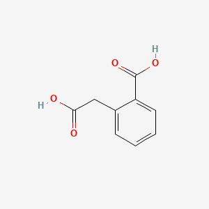 Chemical structure of Homophthalic acid