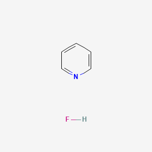 Chemical structure of Hydrogen fluoride-pyridine
