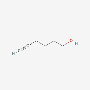 Chemical structure of 5-Hexyn-1-ol